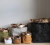Washable Paper storage bag
